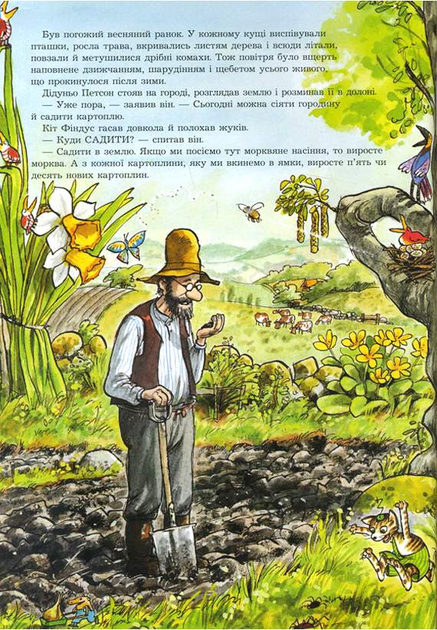 Петсон, Фіндус і переполох на городі