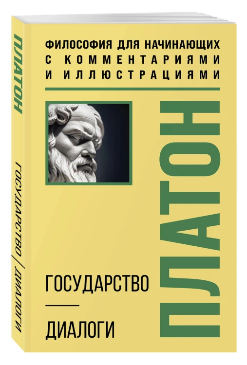 Государство. Диалоги. Философия для начинающих с комментариями и иллюстрациями