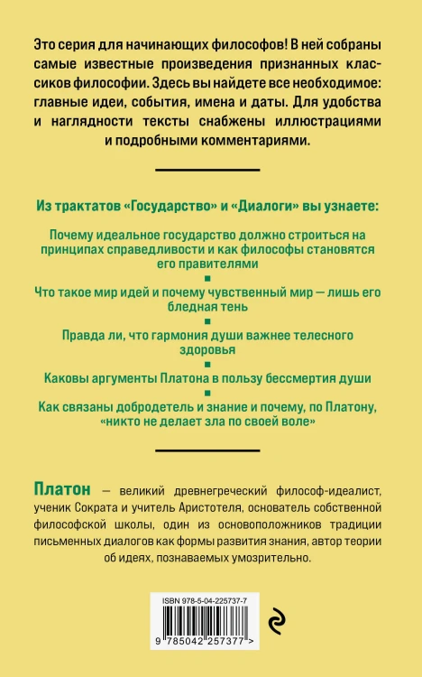 Государство. Диалоги. Философия для начинающих с комментариями и иллюстрациями