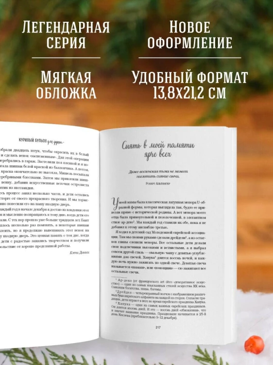 Куриный бульон для души: Дух Рождества. 101 история о самом чудесном времени в году (новое оформление 2025)