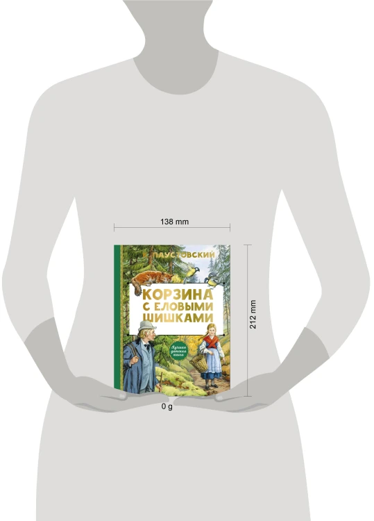 Корзина с еловыми шишками