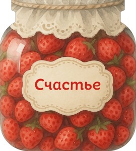 Банка счастья. Варенье. Счастье в банке на каждый день