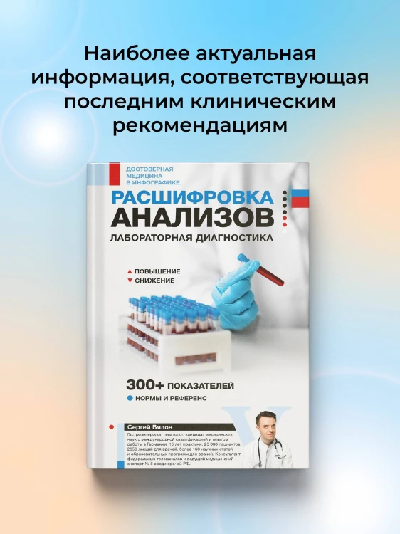 Расшифровка анализов: лабораторная диагностика