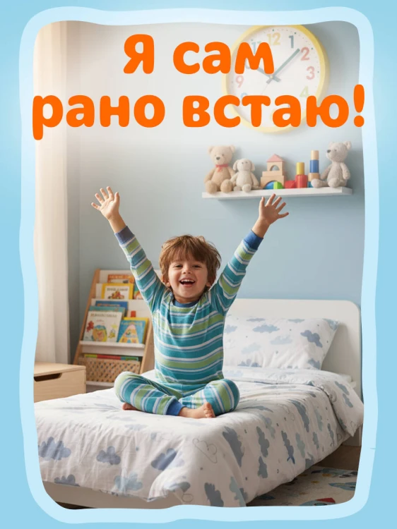 Я сам! Рано встаю