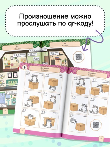 Говорящий русско-китайский словарик в картинках