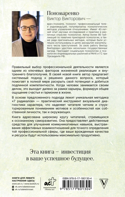 Призвание: по методике 7 радикалов. Счастье в самореализации