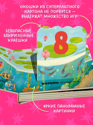 Книжка с окошками. Первый счёт