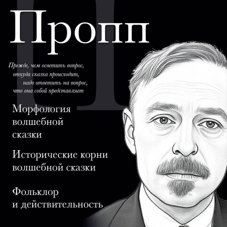 Владимир Пропп. Морфология волшебной сказки. Исторические корни волшебной сказки. Фольклор и действительность