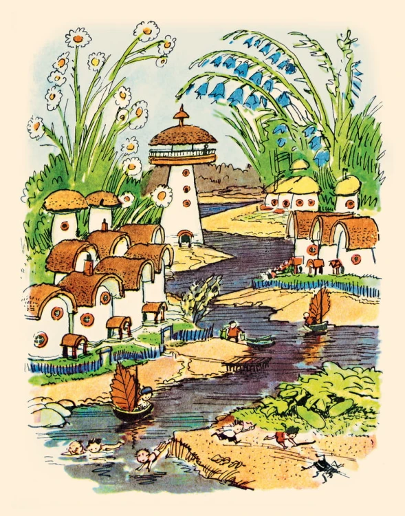 Приключения Незнайки и его друзей
