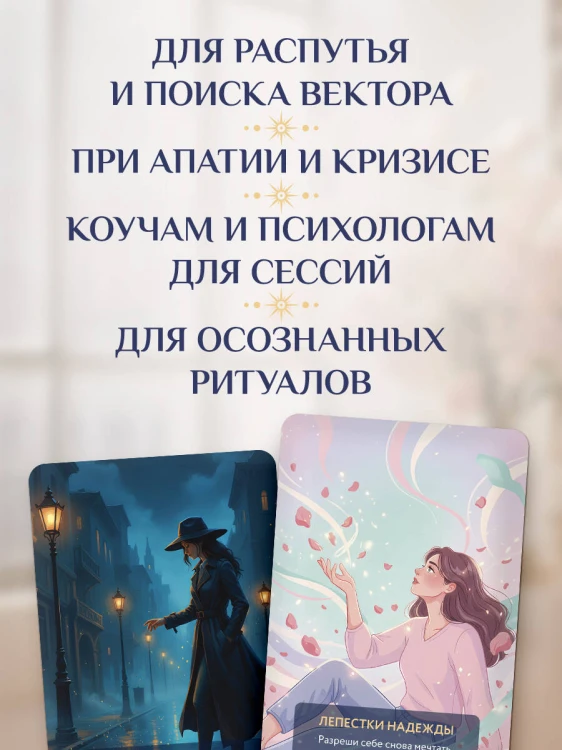 Услышь голос вселенной! 40 метафорических карт с предсказаниями для тех, кому нужен ответ здесь и сейчас