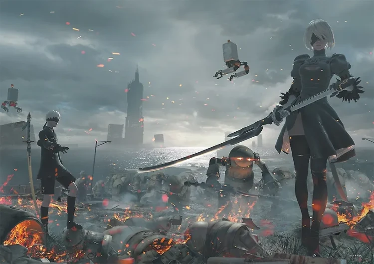 Путеводитель по миру NieR: Automata. Результаты исследования руин города