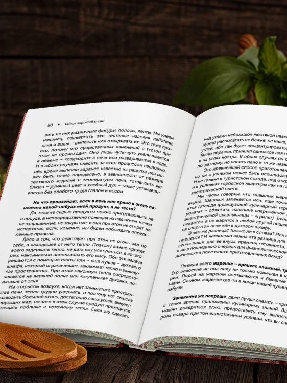 Тайны хорошей кухни (подарочное издание с запечатанным обрезом, фольгой и тиснением)