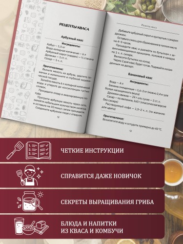 Квас и чайный гриб. Рецепты