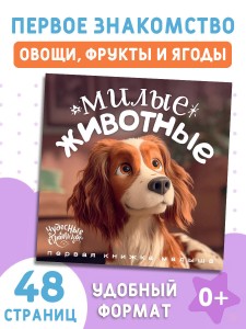 Милые животные. Первая книжка малыша