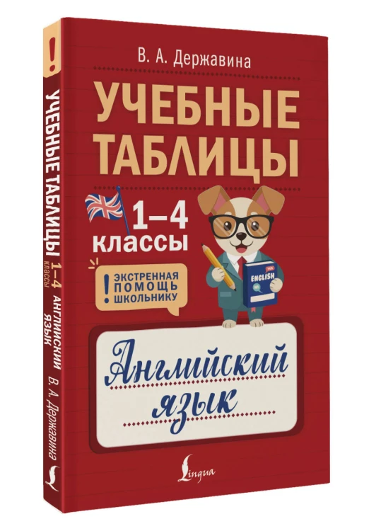 Учебные таблицы. Английский язык. 1-4 классы