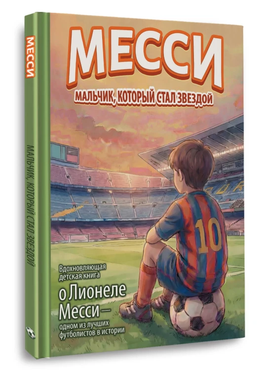 Месси: мальчик, который стал звездой. Вдохновляющая детская книга о Лионеле Месси — одном из лучших футболистов в истории