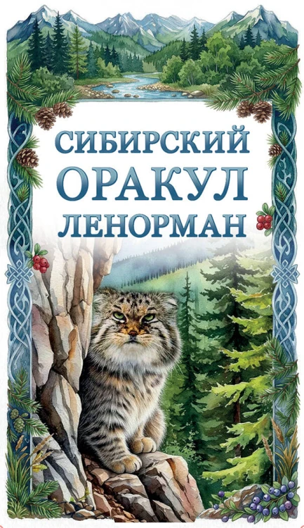 Сибирский оракул Ленорман (50 карт в колоде, руководство по QR-коду)