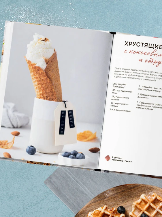 ПП-вафли на каждый день и случай. Более 30 рецептов