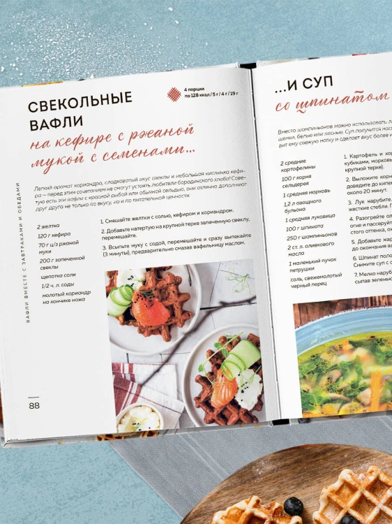 ПП-вафли на каждый день и случай. Более 30 рецептов