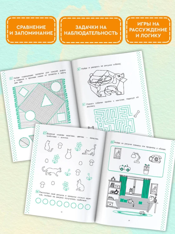 Решаю логические задачи. 4-5 лет