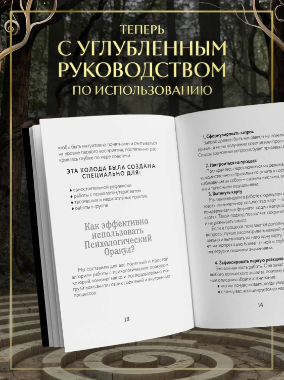 Психологический Оракул. Обновленное издание (70 метафорических карт и руководство)