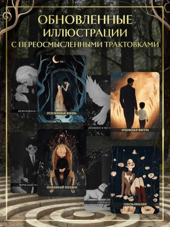 Психологический Оракул. Обновленное издание (70 метафорических карт и руководство)