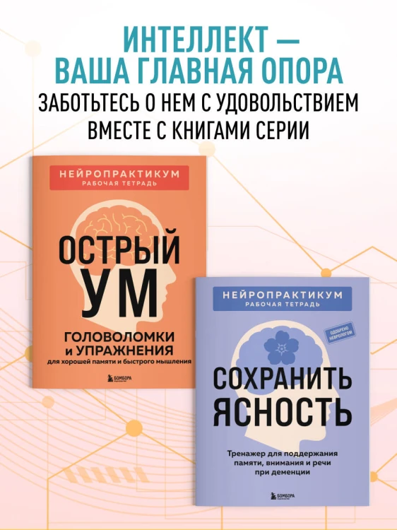 Мозг в тонусе. Головоломки и упражнения для памяти и внимания