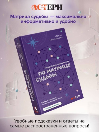 Подробный справочник по Матрице судьбы. Удобные подсказки и ответы по каждой точке