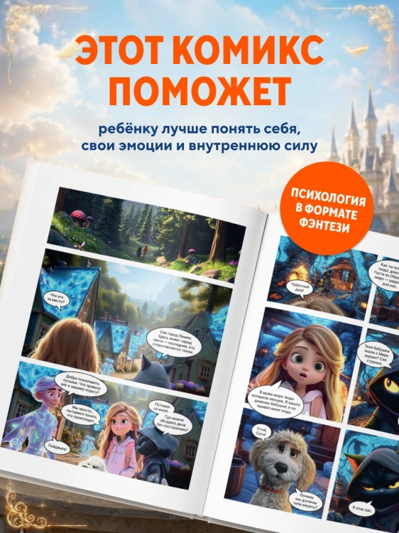 Зеркала души. Психологический комикс-фэнтези