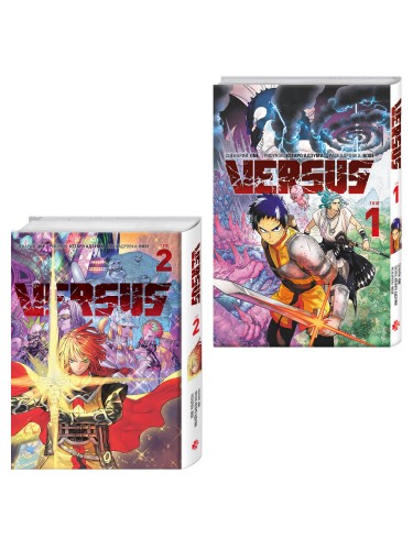 Комплект манги VERSUS. Замес. Том 1 и 2 + стикерпак