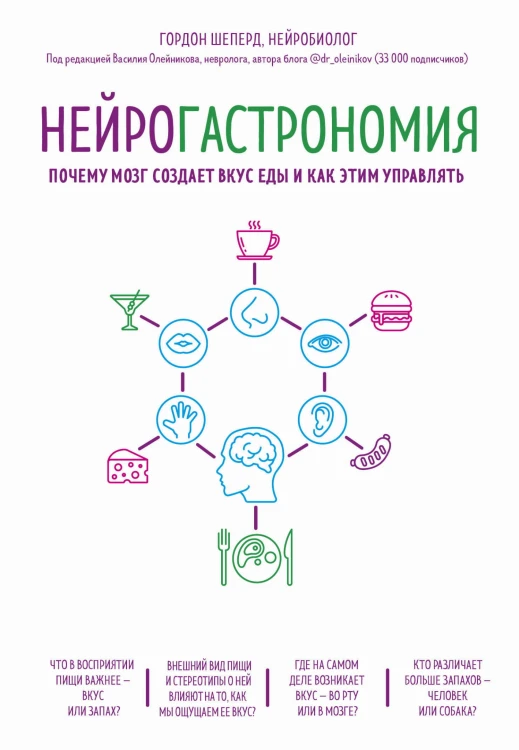 Нейрогастрономия. Почему мозг создает вкус еды и как этим управлять