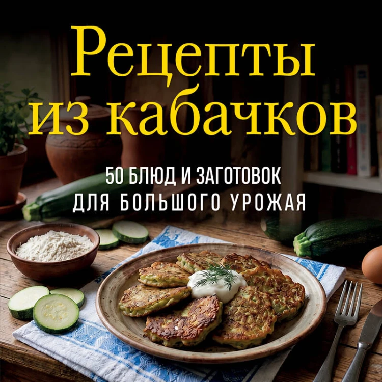 Рецепты из кабачков. 65 блюд и заготовок для большого урожая