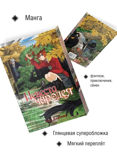 Манга Невеста чародея. Том 3