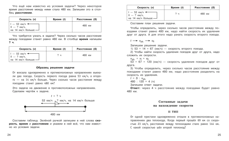 Задачи по математике. 4 класс