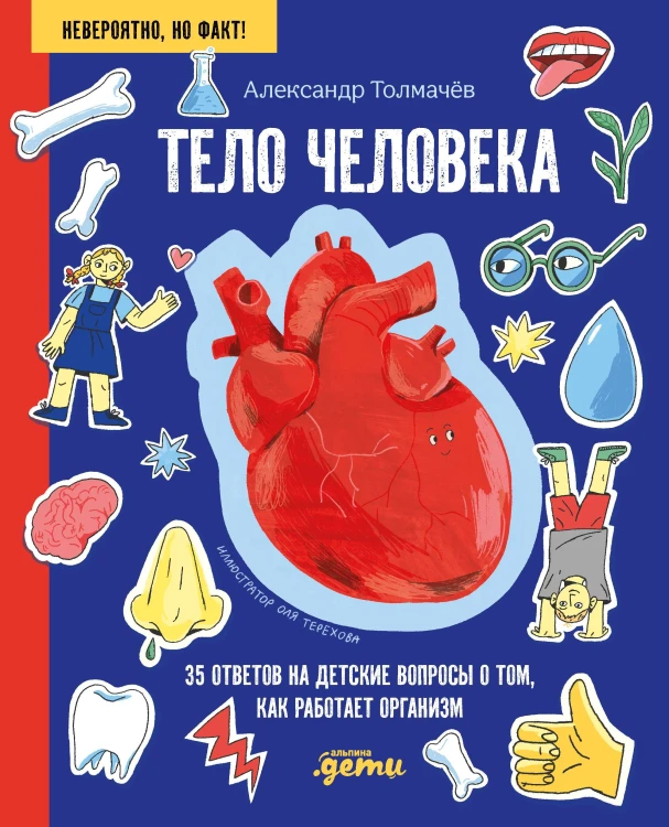 Тело человека. 35 ответов на детские вопросы о том, как работает организм
