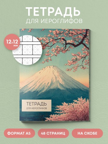 Комплект из 3-х тетрадей для иероглифов (ИК)