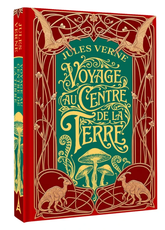 Voyage au centre de la Terre = Путешествие к центру Земли
