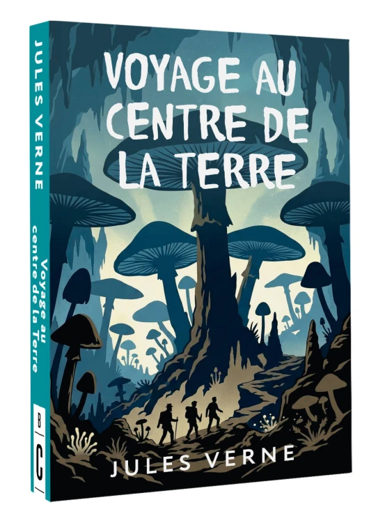 Voyage au centre de la Terre = Путешествие к центру Земли