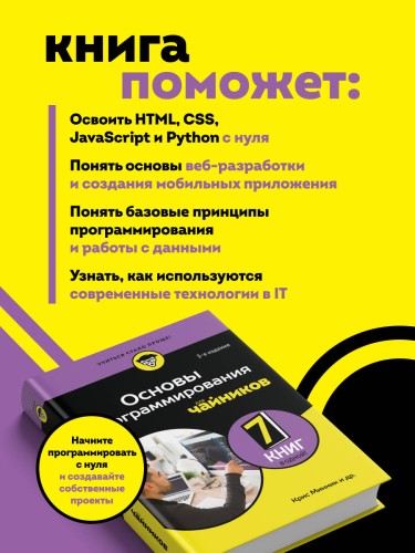 Основы программирования для чайников, 2-е издание