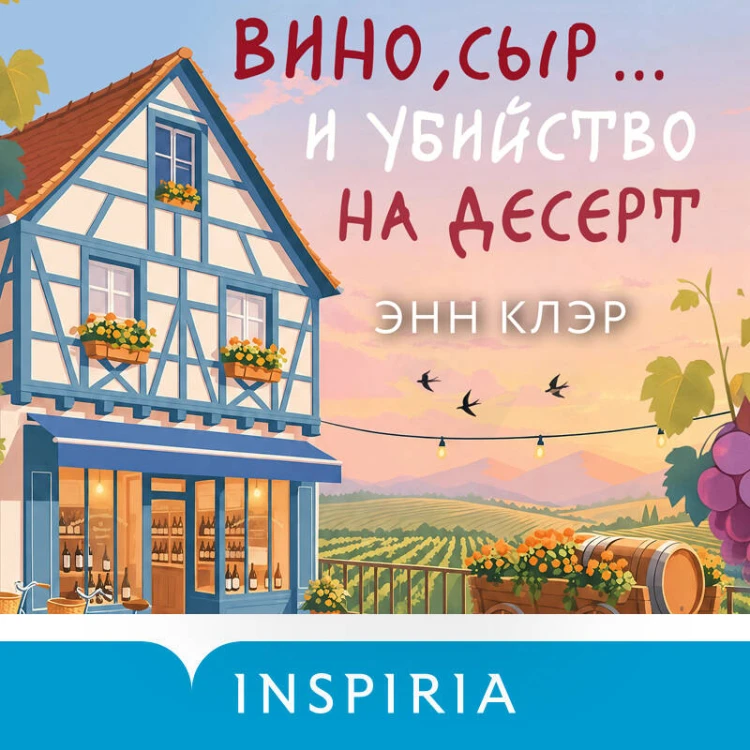 Вино, сыр… и убийство на десерт (Путеводитель велосипедиста #2)