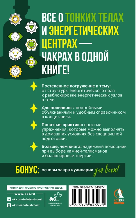 Тонкое тело для начинающих – понятный курс по работе с энергетической системой человека. 7 ключевых точек, которые дают жизненную силу
