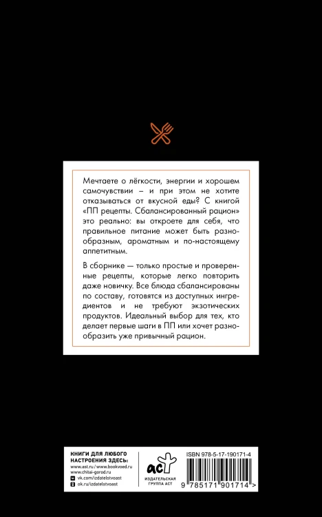 ПП рецепты. Сбалансированный рацион