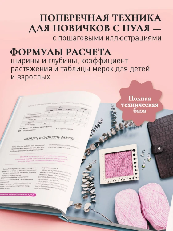 Головные уборы от А до Я. Поперечное вязание крючком. Книга-конструктор стильных аксессуаров