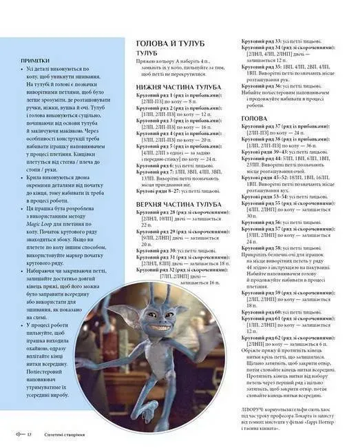 Гаррі Поттер. Магія плетіння. Офіційна книга плетених моделей за мотивами улюблених фільмів.