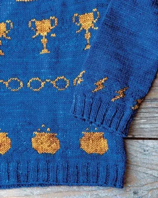 Гаррі Поттер. Магія плетіння. Офіційна книга плетених моделей за мотивами улюблених фільмів.