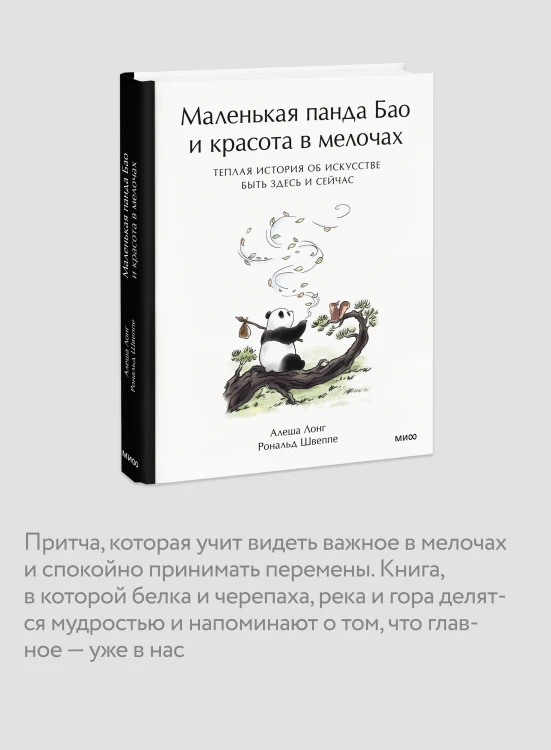 Маленькая панда Бао и красота в мелочах: теплая история об искусстве быть здесь и сейчас