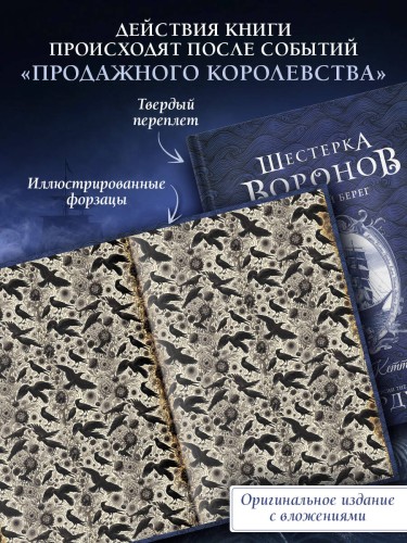 Шестерка воронов. Темный берег: письма из Кеттердама