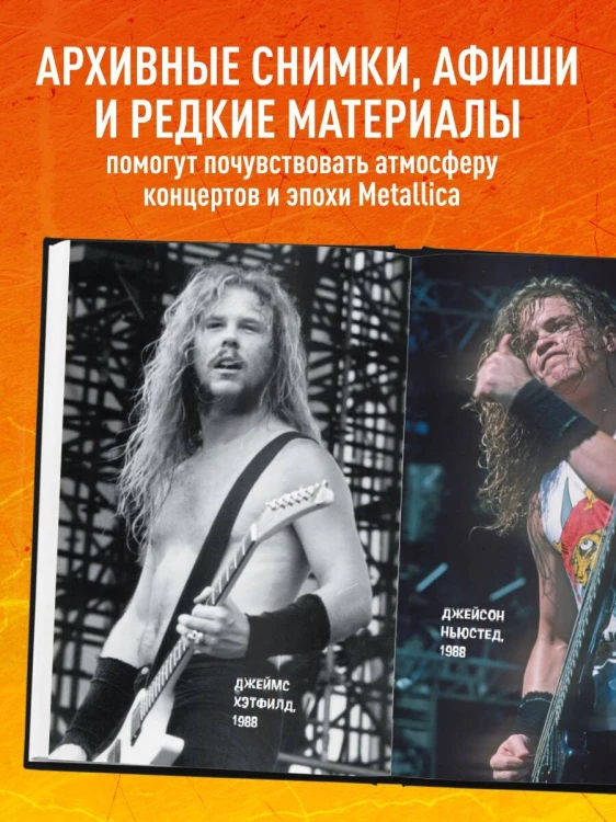 История грома: иллюстрированная биография группы Metallica