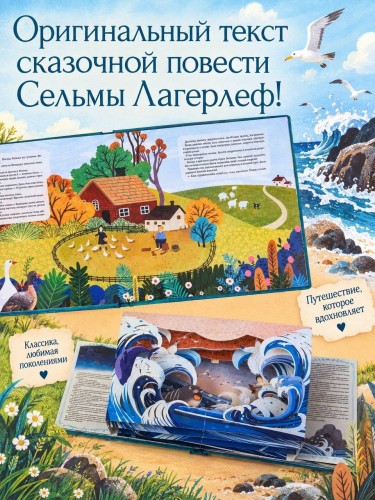 Чудесное путешествие Нильса с дикими гусями