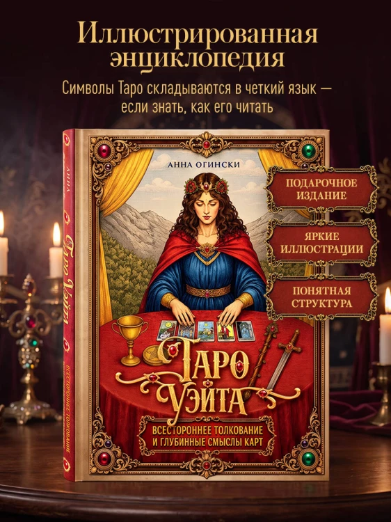 Таро Уэйта. Всестороннее толкование и глубинные смыслы карт. Иллюстрированная энциклопедия